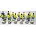 Subbuteo Andrew Table Soccer Brazil 1970 no bases no box only 12 figures